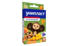 Унипласт пластырь бактерицидный для детей №20 чебурашка