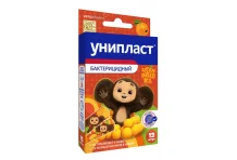 Унипласт пластырь бактерицидный для детей №12 чебурашка