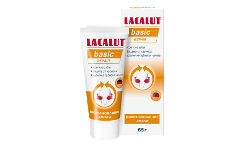 Лакалют зубная паста базик repair 65г