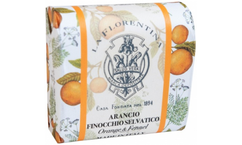 Ля Флорентина мыло, апельсин и дикий фенхель 106г