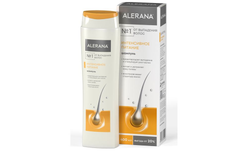 Алерана, шампунь интенсивное питание 400мл