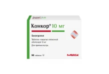 Конкор, таблетки ппо 10мг №90