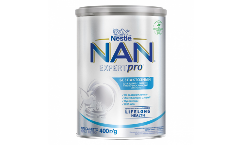 Нан смесь специал сух б/лактозная 400г