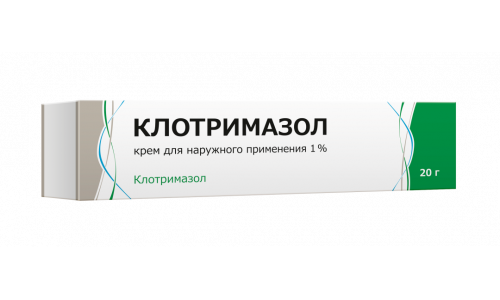 Клотримазол, крем для наруж примен 1% 20г фото 2