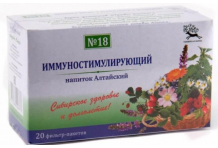Чайный напиток Алтайский-18 иммун/укреп, фильтр-пакеты №20 У-Фарма