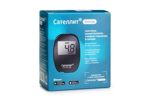 Глюкометр Сателлит Online