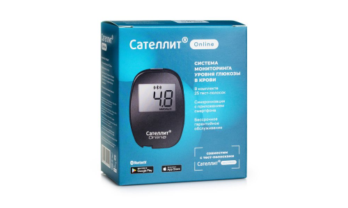 Глюкометр Сателлит Online