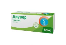 Диувер, таблетки 5мг №60