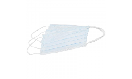 Маска медиц неткан сенсе №5 голубая