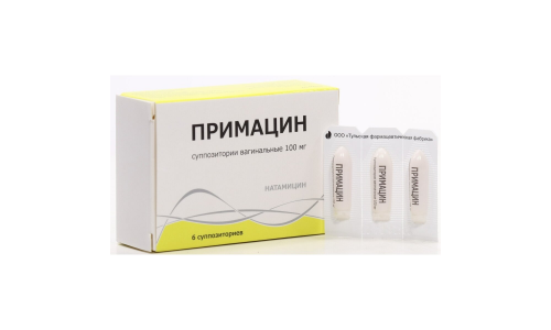 Примацин, супп ваг 100мг №6