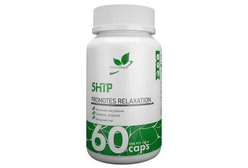 5-Гидрокситриптофан (5-НТР), капсулы №60 Naturalsupp