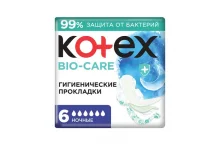 Прокл Котекс био-кэа а/бактер слой ночные №6