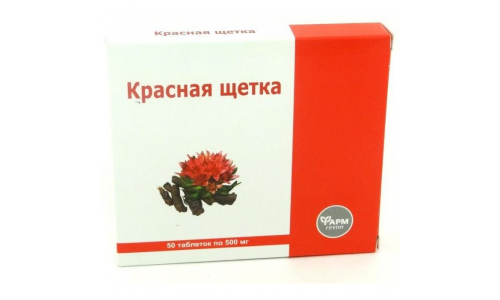 Красная щетка, таб 500мг №50
