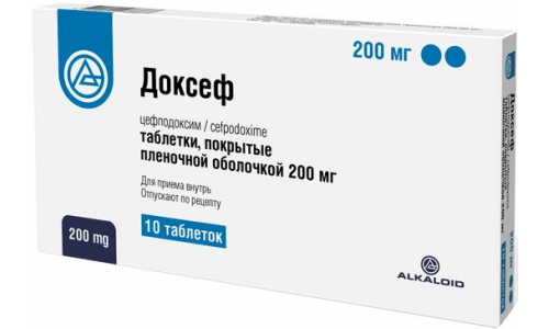 Доксеф, таблетки ппо 200мг №10