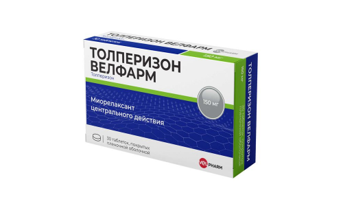 Толперизон-Велфарм, таб ппо 150мг №30
