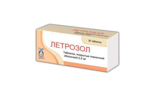 Летрозол, таб ппо 2,5мг №30