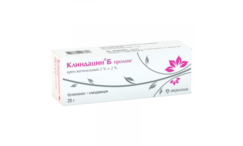 Клиндацин Б Пролонг, крем ваг 2%+2% 19г