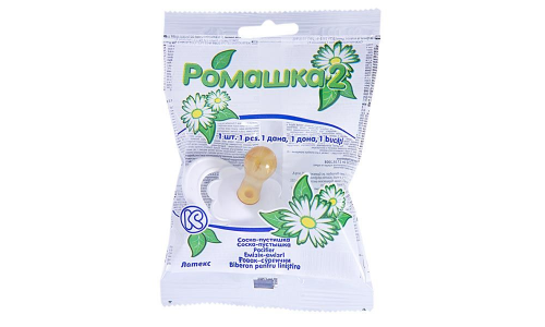 Пустышка латекс Ромашка-2 тип-2 исполнение А инд уп
