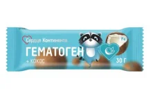 Д/п Гематоген +кокос, продукт детского питания 30г Сердце Континента
