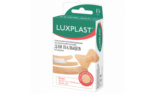 Пластырь Люкспласт неткан для пальцев №15