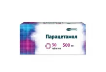 Парацетамол, таблетки 500мг №30 Интелтрейд