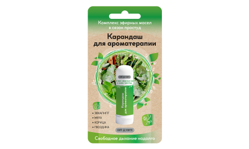 Ингалятор-карандаш Дыхание эвкалипта 1,3г Комфорте