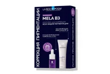 Ля Рош Позе набор коррект уход Мела В3 SPF 40мл+Мела В3 сыворот 10мл в подарок