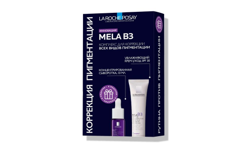 Ля Рош Позе набор коррект уход Мела В3 SPF 40мл+Мела В3 сыворот 10мл в подарок