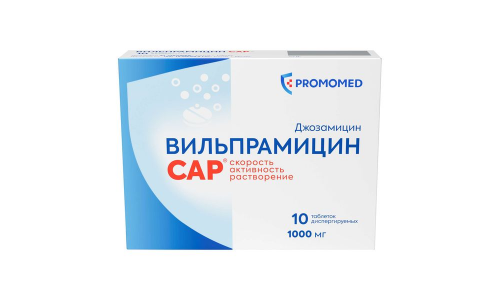 Вильпрамицин-Cap, таб дисперг 1000мг №10