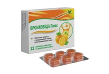 Бронховеда плюс, леденцы травяные 2,5г №12 вкус апельсина