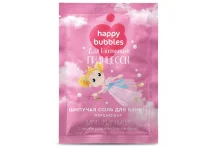 Happy Bubbles соль для ванн мерцающая для настоящей принцессы 100г