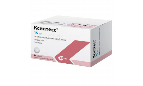 Ксилтесс, таблетки ппо 15мг №98