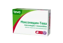 Моксонидин Тева, таблетки ппо 0.2мг №30