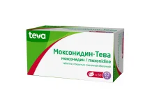 Моксонидин Тева, таблетки ппо 0.2мг №60