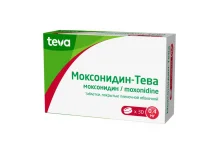 Моксонидин Тева, таблетки ппо 0.4мг №30