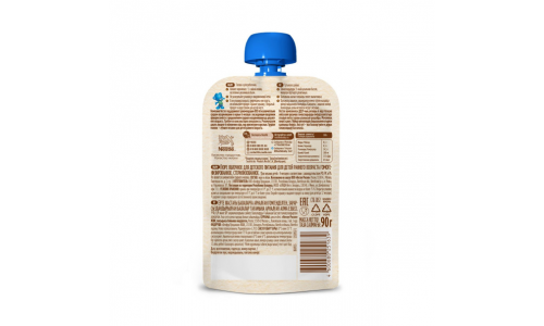 Д/п Нестле пюре яблоко 90г фото 2