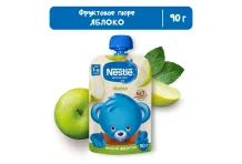 Д/п Нестле пюре яблоко 90г