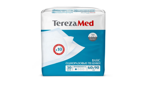 ТерезаМед пеленки впитыв 60смX90см №30 базик