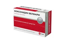 Моксонидин Велфарм, таблетки ппо 0.2мг №60