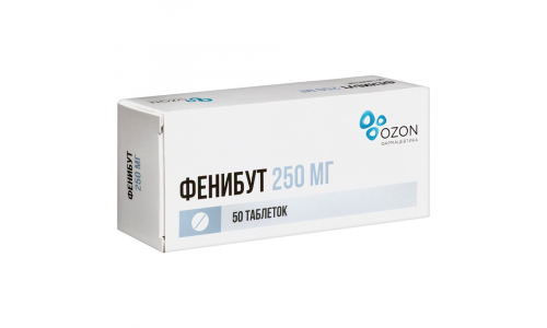Фенибут, таб 250мг №50