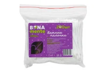 Ватные палочки Бона Менте №200 п/э уп