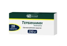 Тербинафин, таблетки 250мг №28