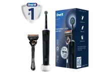 Орал-Би зубная щетка электр Vitaliti pro D103.413.3 black +бритва Жиллетт Фузион с 1 смен кассетой
