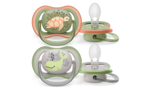 Авент пустышка силик ультра-аир 6-18мес 2шт 085/60