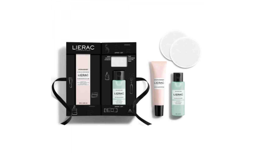 Лиерак Гидраженист набор крем для глаз 15мл+мицел вода 50мл