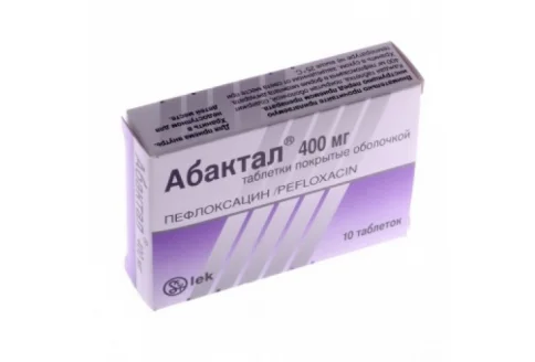 Абактал, таблетки по 400мг №10