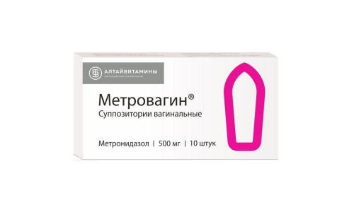 Метровагин, супп ваг 500мг №10