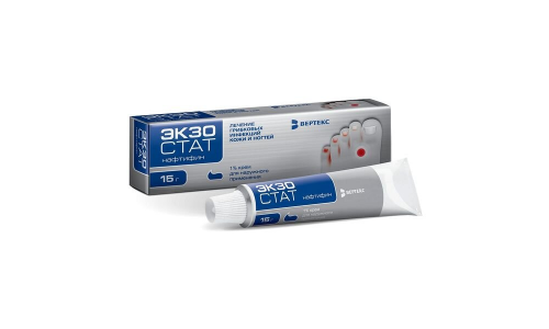 Экзостат, крем для наруж примен 1% 15г фото 2