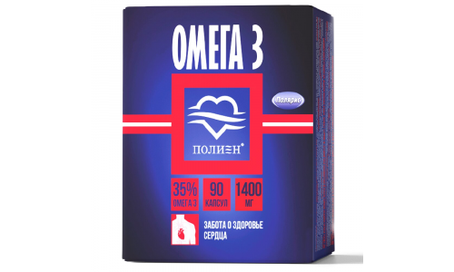 Омега-3, капс 35% 1400мг №90 Биофорте