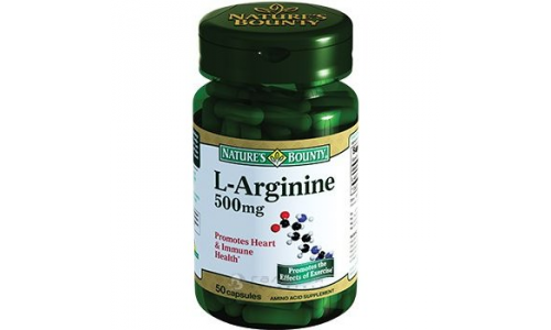 Нэйчес Баунти L-Аргинин, капсулы 500мг №50
